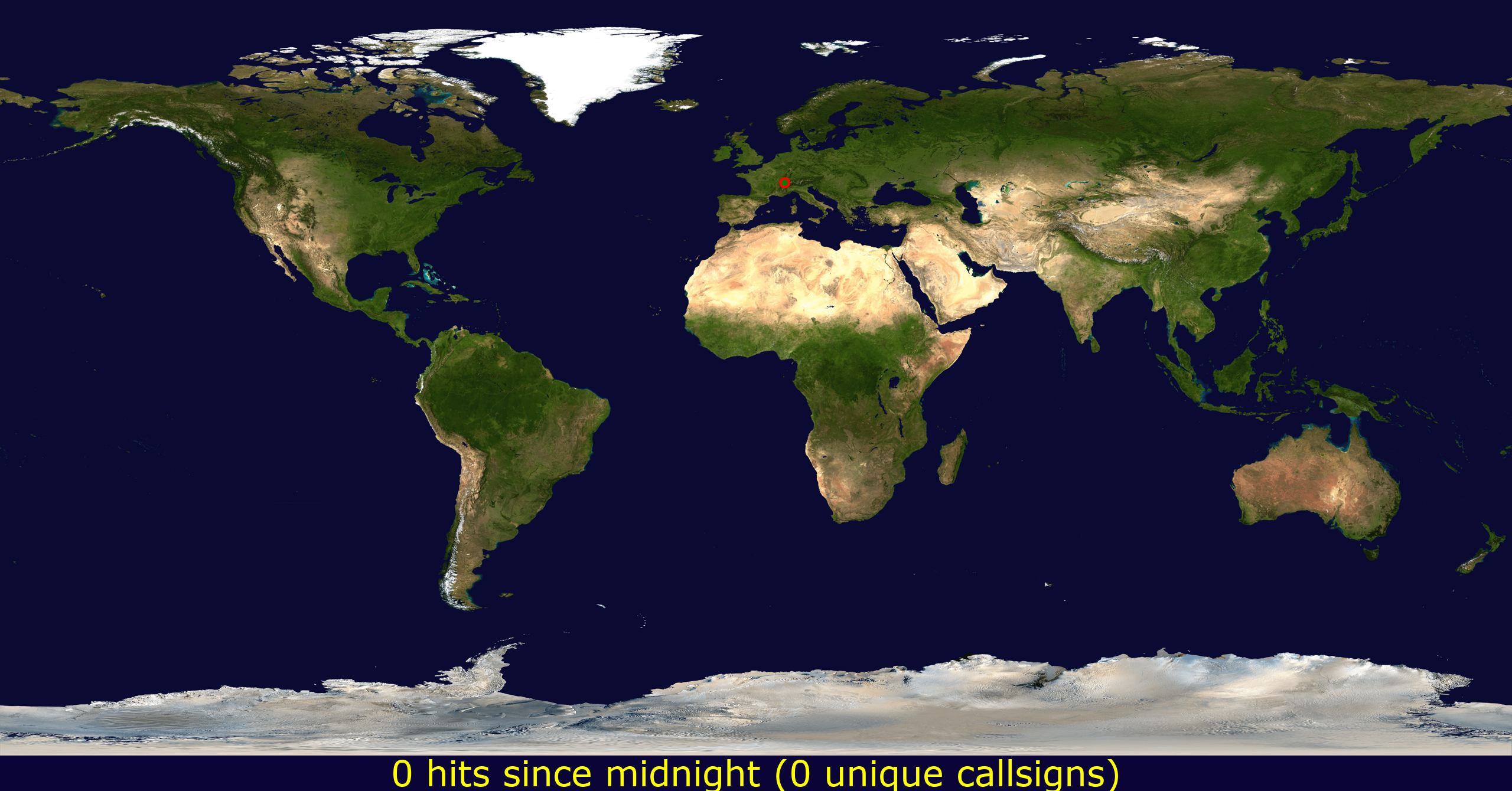 WSPR data since midnight